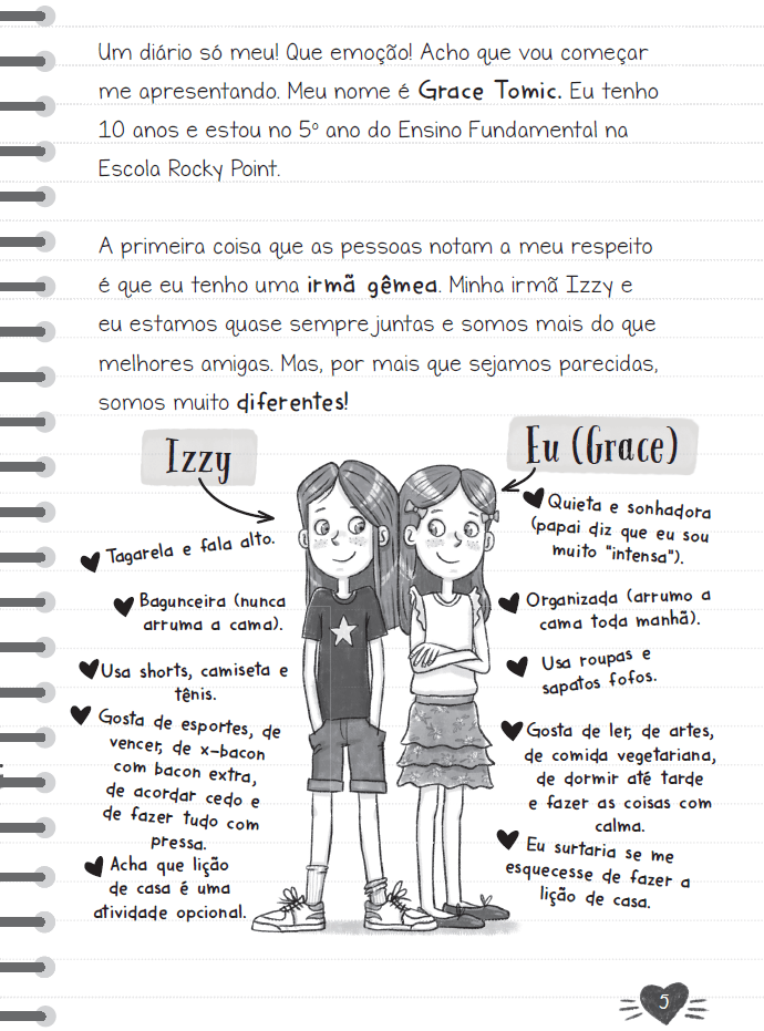 Kit Diário: Querido Diário Otário + Nosso Diário Supersecreto - Editora Fundamento livro_infantil
