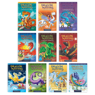 Kit Dragon Masters - 10 Livros (1 ao 10) - Editora Fundamento livro_infantil