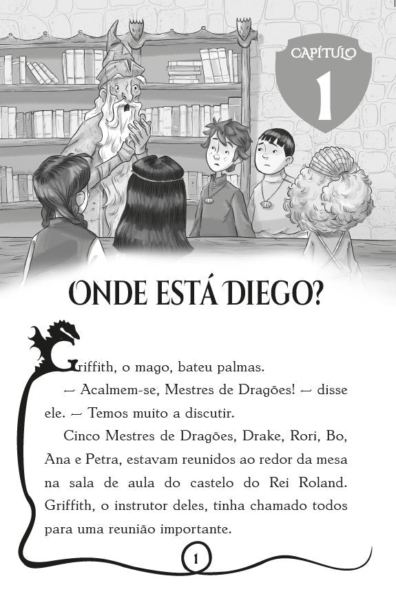 Kit Dragon Masters - 14 Livros (1 Ao 14) - Editora Fundamento livro_infantil