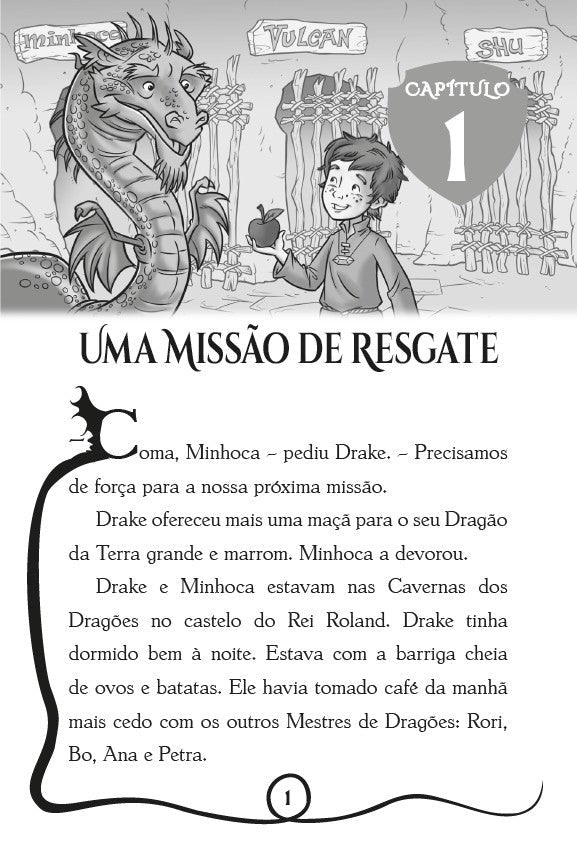 Kit Dragon Masters - 14 Livros (2 Ao 15) - Editora Fundamento livro_infantil