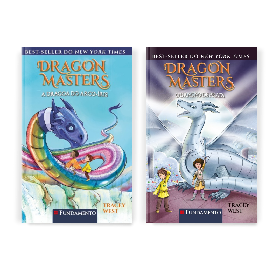Kit Dragon Masters - 2 Livros (10 e 11) - Editora Fundamento livro_infantil