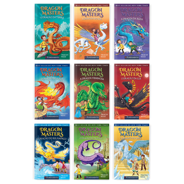 Kit Dragon Masters - 9 Livros (1 ao 9) - Editora Fundamento livro_infantil