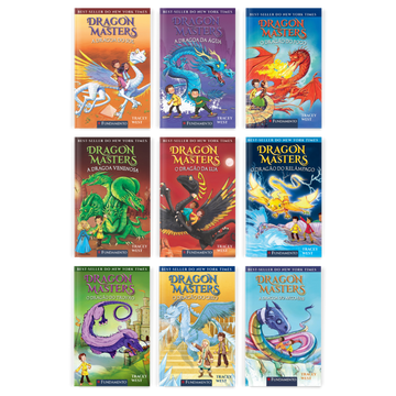 Kit Dragon Masters - 9 Livros (2 ao 10) - Editora Fundamento livro_infantil