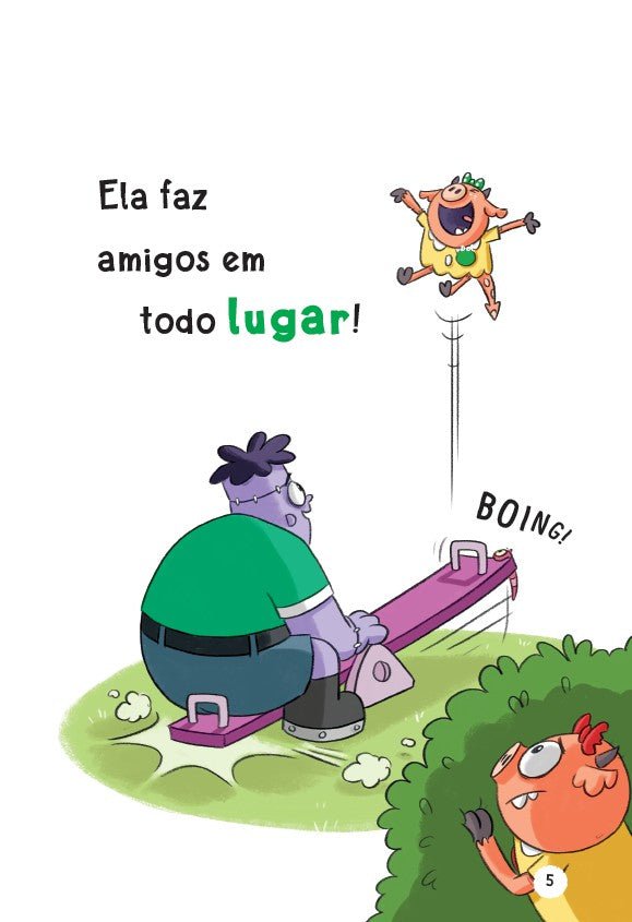 Kit Escola de Monstros - 5 Livros - Editora Fundamento livro_infantil