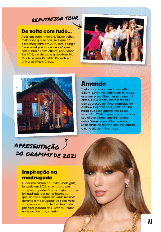 Kit Estrelas da Música - Taylor Swift, Ariana Grande e BTS - Editora Fundamento livro_infantil