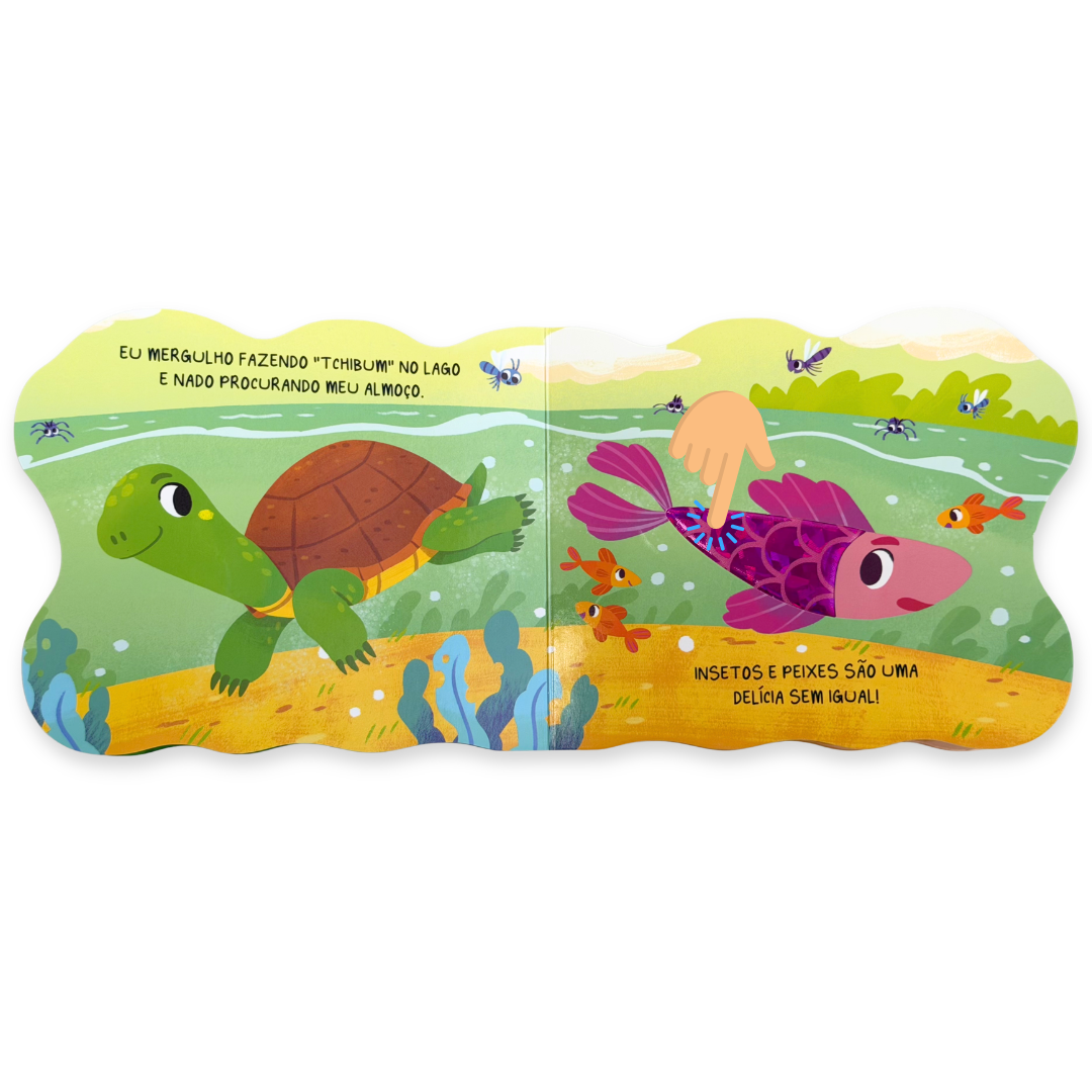 Kit Explorando os Animais: para Tocar, Sentir e Descobrir - 5 Livros para Bebês - Editora Fundamento livro_infantil