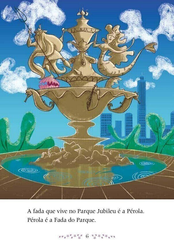 Kit Fada Pérola - 6 Livros - Editora Fundamento livro_infantil