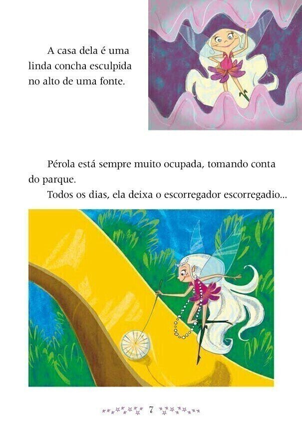 Kit Fada Pérola - 6 Livros - Editora Fundamento livro_infantil