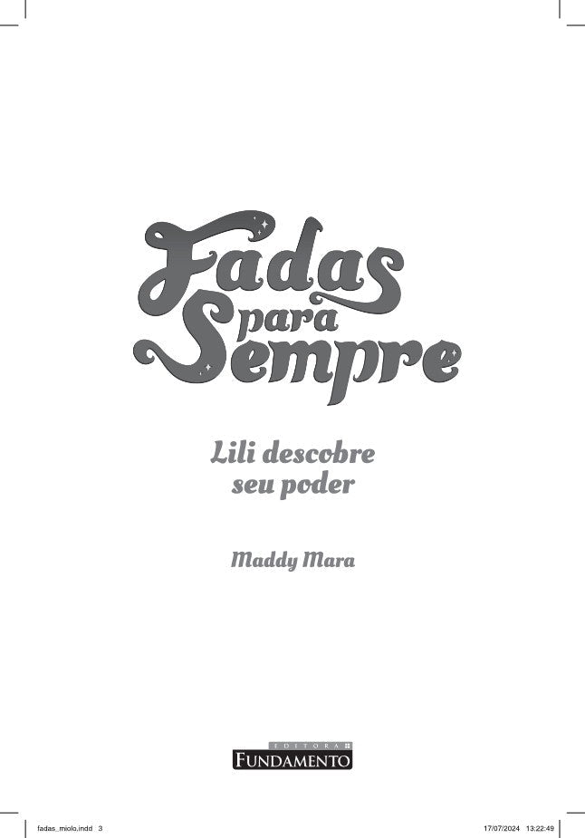 Kit Fadas para Sempre - 2 Livros (1 ao 2) - Editora Fundamento livro_infantil