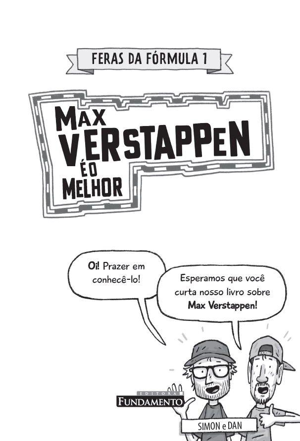 Kit Feras da Fórmula 1: Verstappen + Hamilton - Editora Fundamento livro_infantil