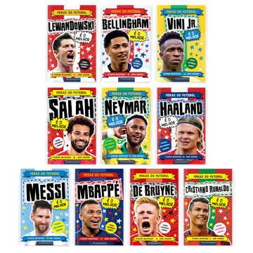 Kit Feras do Futebol - 10 Livros - Editora Fundamento livro_infantil