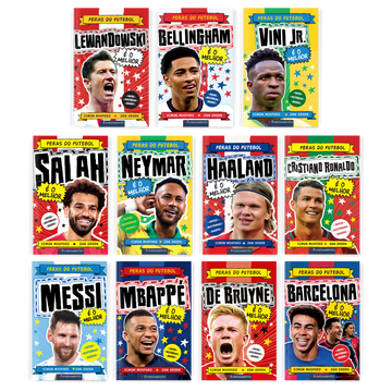 Kit Feras do Futebol - 11 Livros - Editora Fundamento livro_infantil