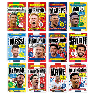 Kit Feras do Futebol - 12 Livros - Editora Fundamento livro_infantil