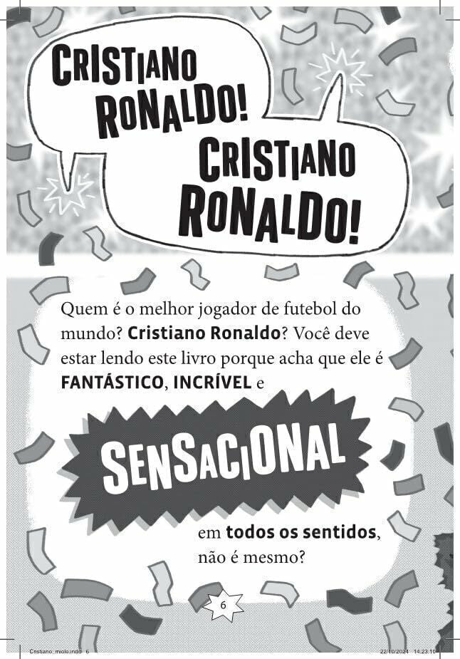 Kit Feras do Futebol - 2 Livros (CR7 e Messi) - Editora Fundamento livro_infantil