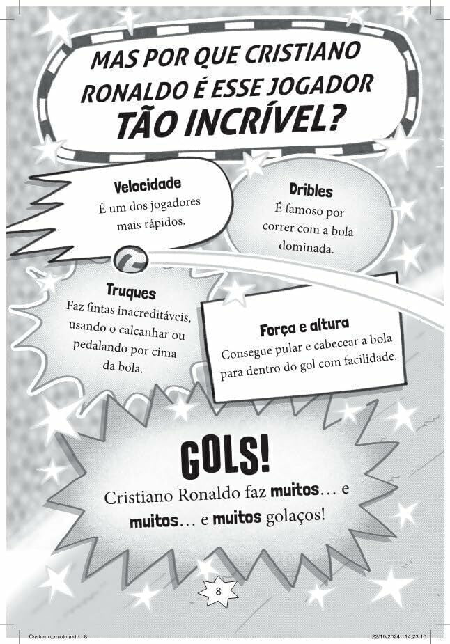 Kit Feras do Futebol - 2 Livros (CR7 e Messi) - Editora Fundamento livro_infantil