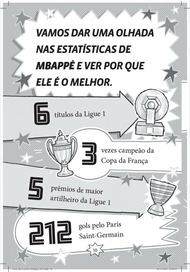 Kit Feras do Futebol - 2 Livros (Mbappé + Vini Jr) - Editora Fundamento livro_infantil