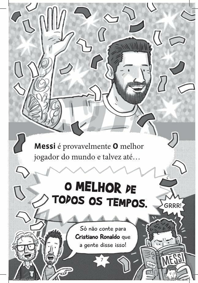 Kit Feras do Futebol - 3 Livros (CR7 + Messi + Neymar) - Editora Fundamento livro_infantil