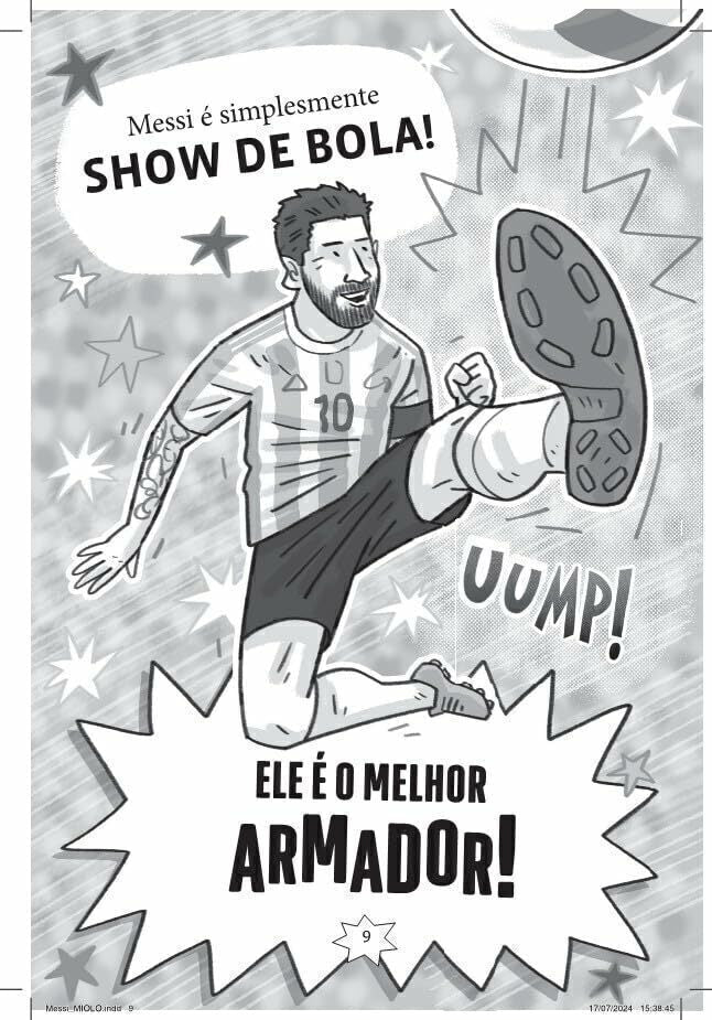 Kit Feras do Futebol - 3 Livros (CR7 + Messi + Neymar) - Editora Fundamento livro_infantil