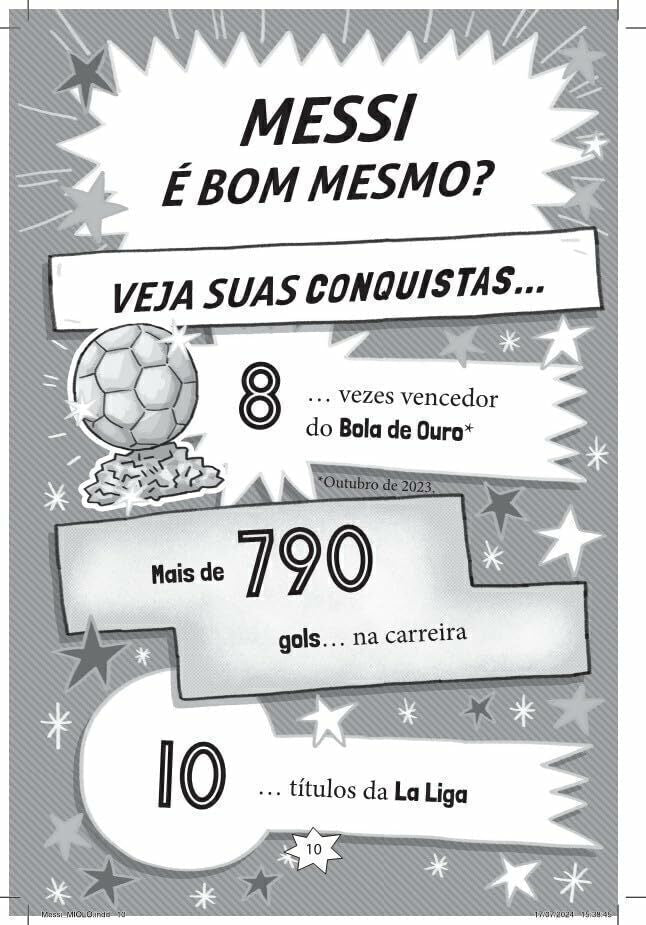 Kit Feras do Futebol - 3 Livros (CR7 + Messi + Neymar) - Editora Fundamento livro_infantil