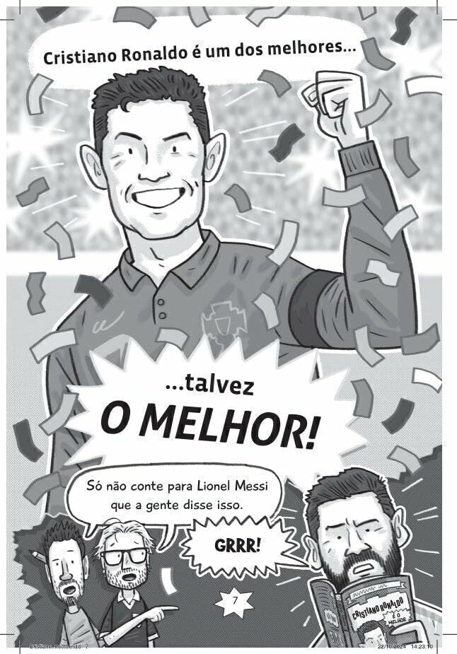 Kit Feras do Futebol - 3 Livros (CR7 + Vini Jr + Neymar) - Editora Fundamento livro_infantil