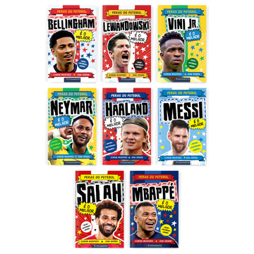 Kit Feras do Futebol - 8 Livros - Editora Fundamento livro_infantil