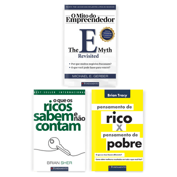 Kit Ganhe Muito Dinheiro - 3 Livros - Editora Fundamento livro_infantil