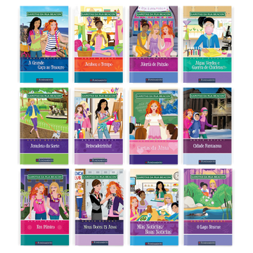 Kit Garotas da Rua Beacon - 12 Livros - Editora Fundamento livro_infantil
