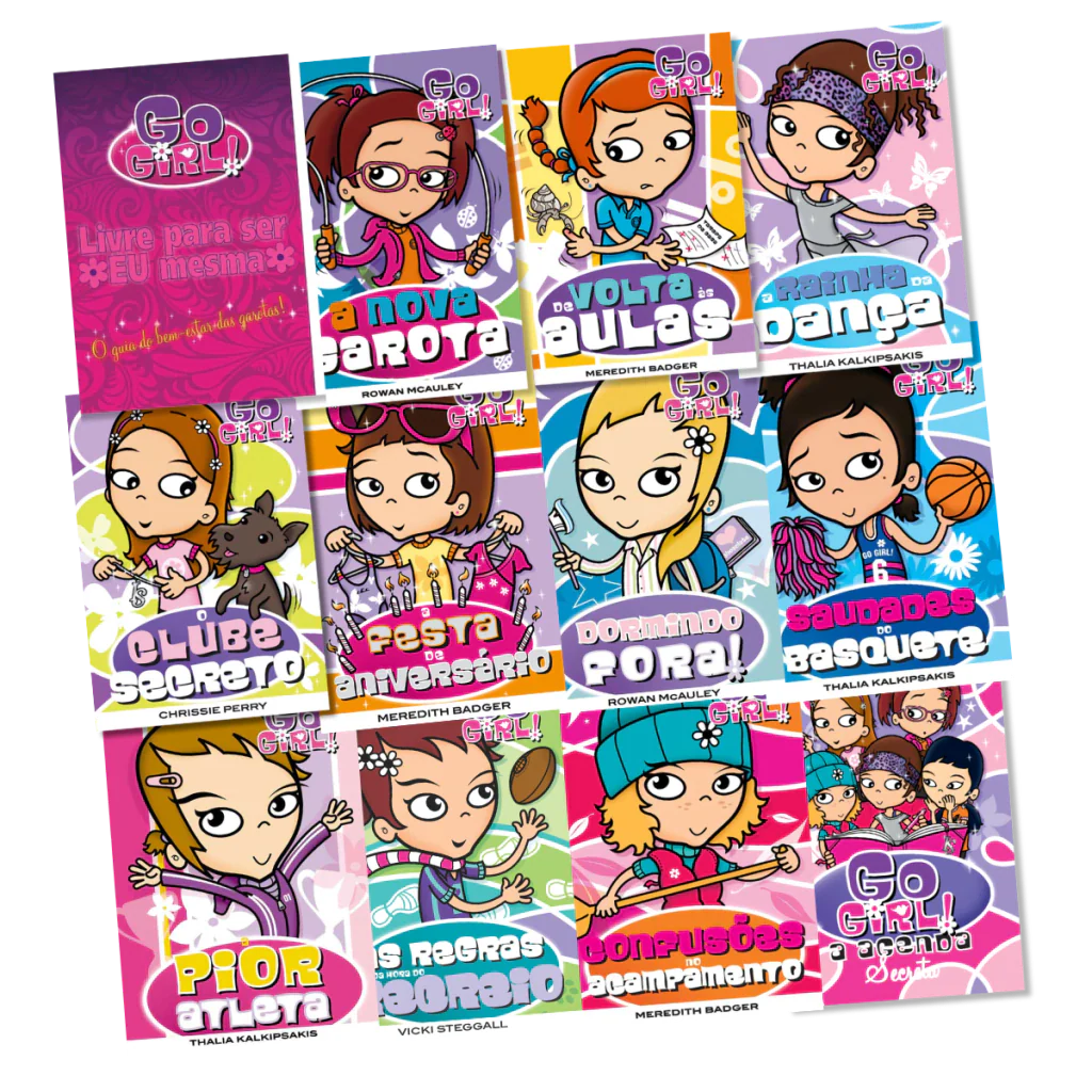 Kit Go Girl - 12 Livros - Editora Fundamento livro_infantil