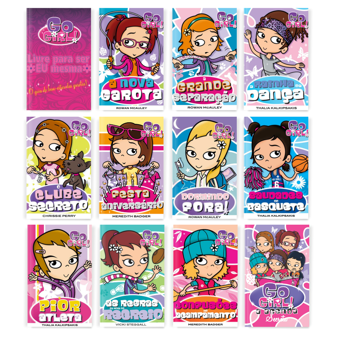Kit Go Girl - 12 Livros - Editora Fundamento livro_infantil