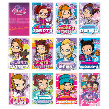 Kit Go Girl - 12 Livros - Editora Fundamento livro_infantil