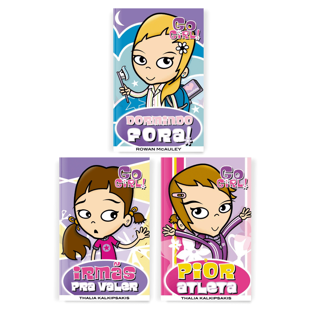 Kit Go Girl - 3 Livros - Editora Fundamento livro_infantil