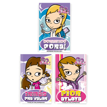 Kit Go Girl - 3 Livros - Editora Fundamento livro_infantil