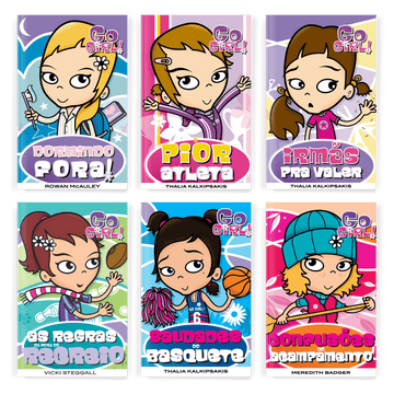 Kit Go Girl - 6 Livros - Editora Fundamento livro_infantil
