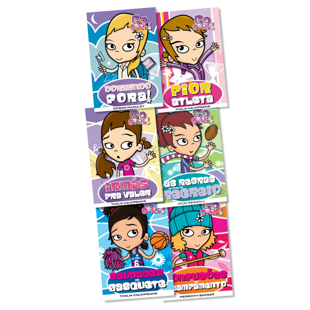 Kit Go Girl - 6 Livros - Editora Fundamento livro_infantil