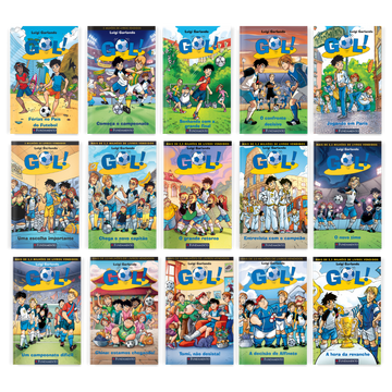 Kit Gol - 15 Livros (2 a 16) - Editora Fundamento livro_infantil