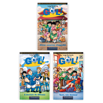 Kit Gol - 3 Livros (14 ao 16) - Editora Fundamento livro_infantil