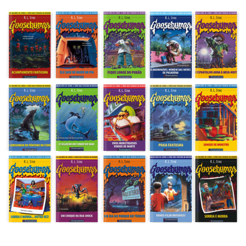 Kit Goosebumps - 15 Livros - Editora Fundamento livro_infantil