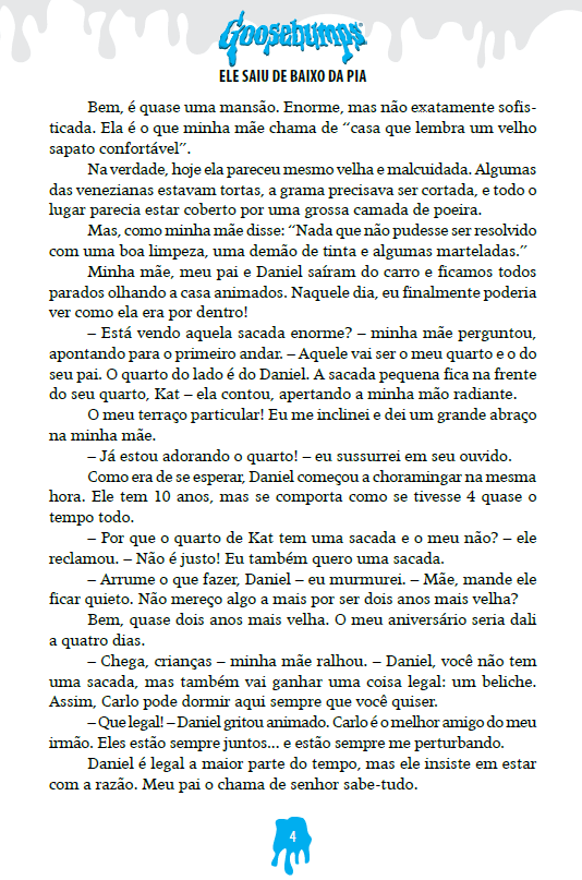 Kit Goosebumps - Seu Filho Mais Corajoso! 6 Livros - Editora Fundamento livro_infantil
