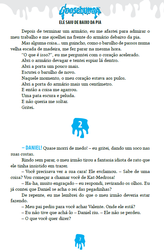 Kit Goosebumps - Seu Filho Mais Corajoso! 6 Livros - Editora Fundamento livro_infantil