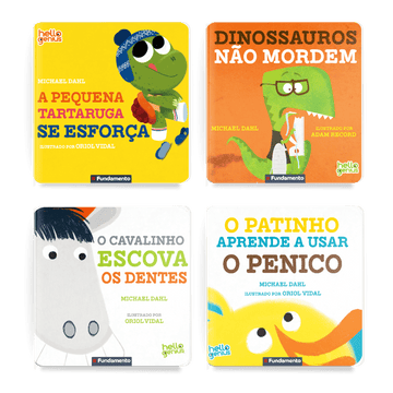 Kit Hello Genius - 4 Livros (PRÉ-VENDA) - Editora Fundamento livro_infantil