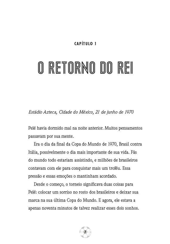 Kit Heróis do Futebol - 4 Livros (CR7, Messi, Ronaldo, e Pelé) - Editora Fundamento livro_infantil