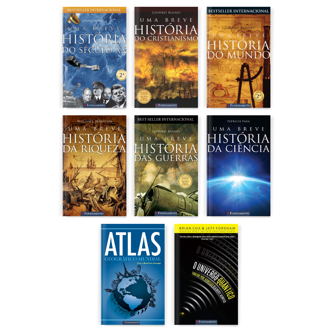 Kit História, Geografia e Ciência - Editora Fundamento livro_infantil
