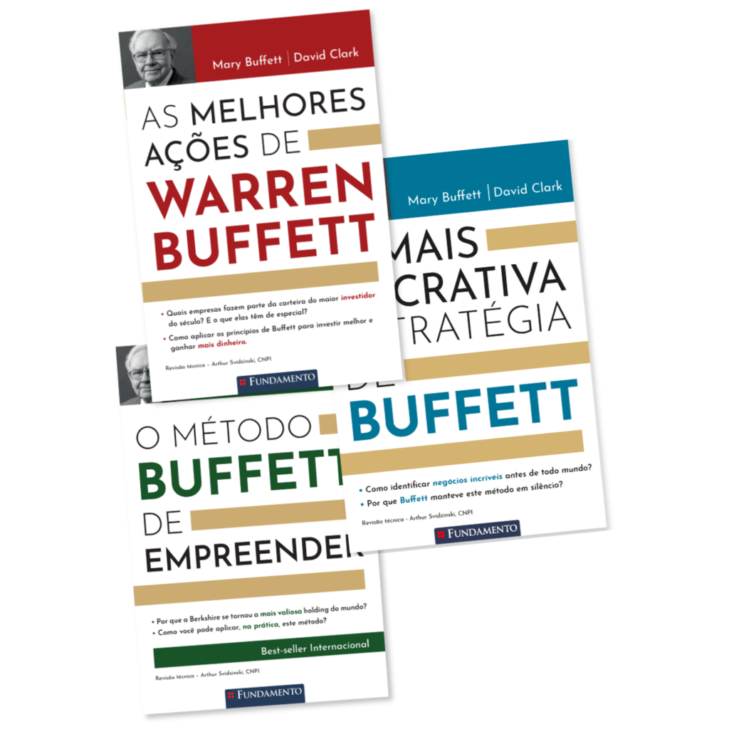 Kit Investidor Profissional: Aprenda com Warren Buffett - 3 Livros