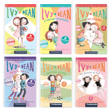 Kit Ivy + Bean - 6 Livros (1 ao 6) - Editora Fundamento livro_infantil