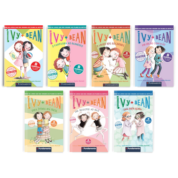 Kit Ivy + Bean - 7 Livros (1 Ao 7) - Editora Fundamento livro_infantil
