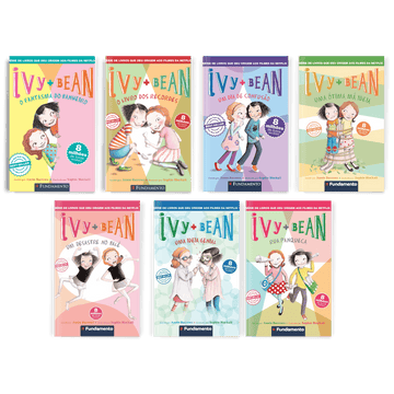 Kit Ivy + Bean - 7 Livros (2 Ao 8) - Editora Fundamento livro_infantil
