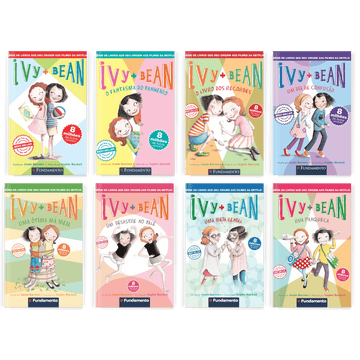 Kit Ivy + Bean - 8 Livros (1 Ao 8) - Editora Fundamento livro_infantil