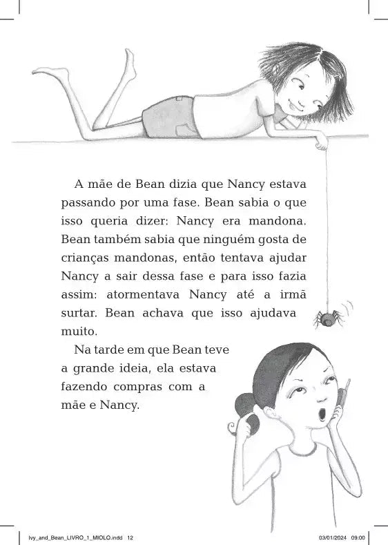 Kit Ivy+Bean - 4 Livros (1 ao 4) - Editora Fundamento livro_infantil