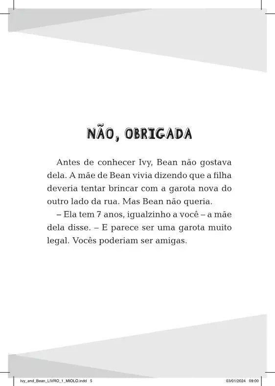 Kit Ivy+Bean - 4 Livros (1 ao 4) - Editora Fundamento livro_infantil