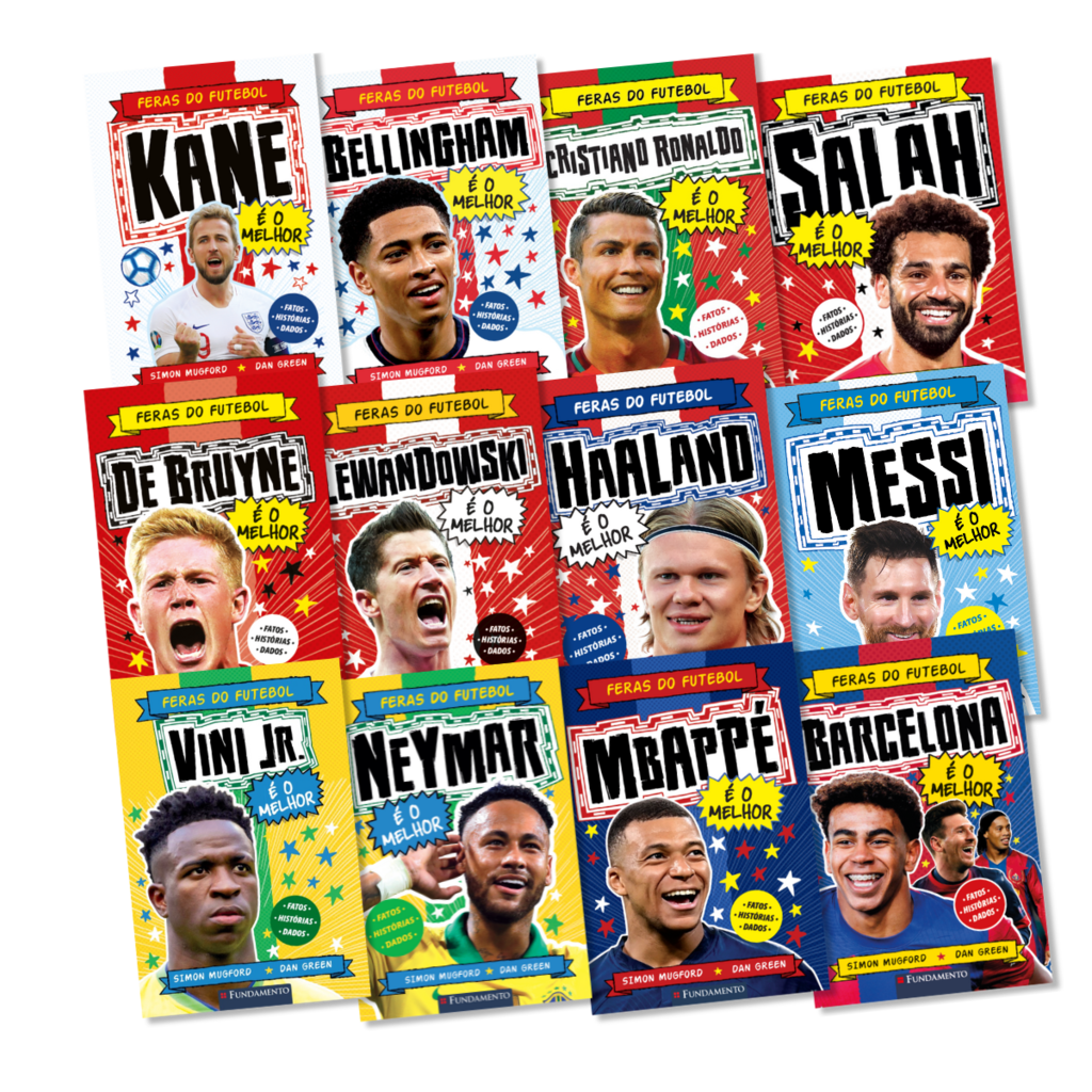 Kit Feras do Futebol - 12 Livros